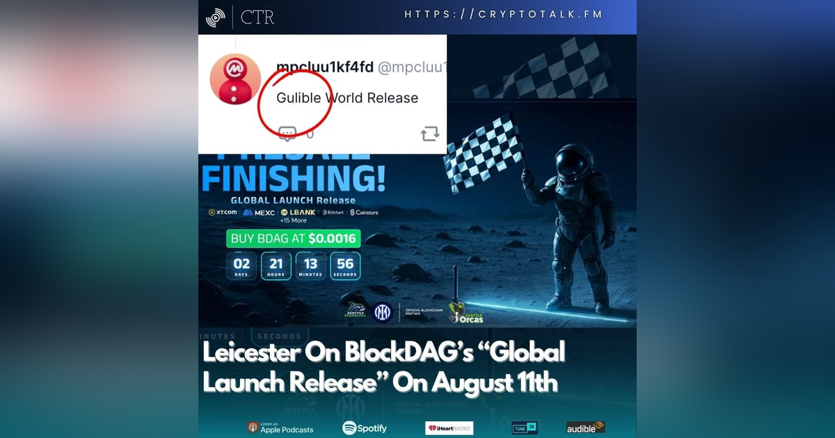 Leicester On #BlockDAG’s “Global Launch Release” On August 11th (OOC) Leicester On #BlockDAG’s “Global Launch Release” On August 11th (OOC)