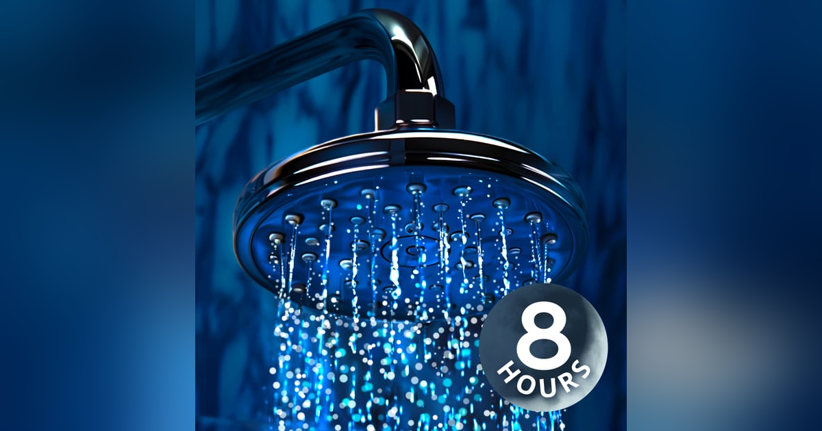 White Noise Shower Sounds | Calm & Relaxing Ambience 8 Hours White Noise Shower Sounds | Calm & Relaxing Ambience 8 Hours