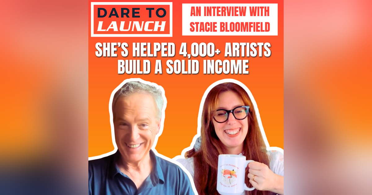 She’s Helped 4,000+ Artists Build a Solid Income with Stacie Bloomfield She’s Helped 4,000+ Artists Build a Solid Income with Stacie Bloomfield