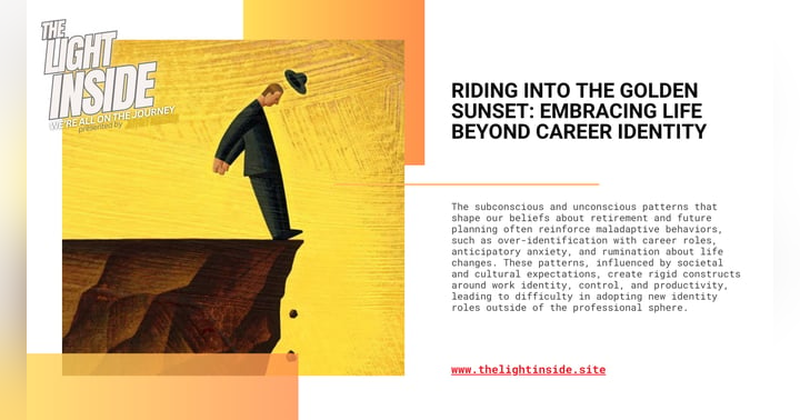 image for Riding into the Golden Sunset: Embracing Life Beyond Career Identity