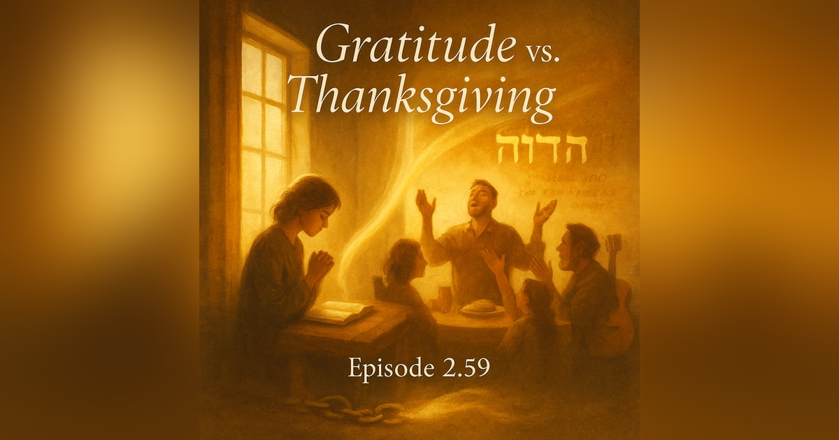 Gratitude vs. Thanksgiving | A Biblical and Practical Distinction Gratitude vs. Thanksgiving | A Biblical and Practical Distinction