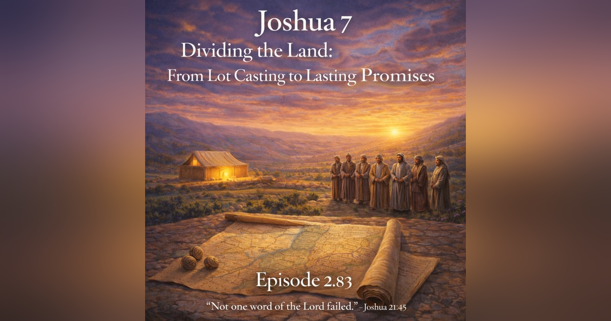 Joshua 7 | Dividing the Land: From Lot Casting to Lasting Promises Joshua 7 | Dividing the Land: From Lot Casting to Lasting Promises