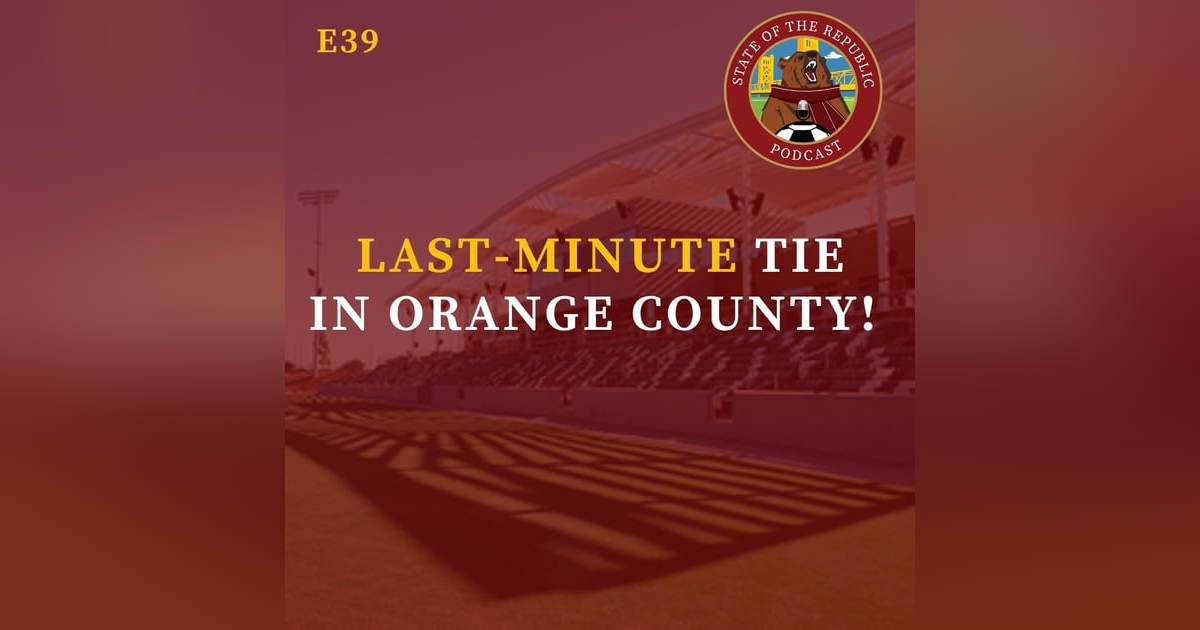 S1E39 - LAST-MINUTE Tie in Orange County! S1E39 - LAST-MINUTE Tie in Orange County!
