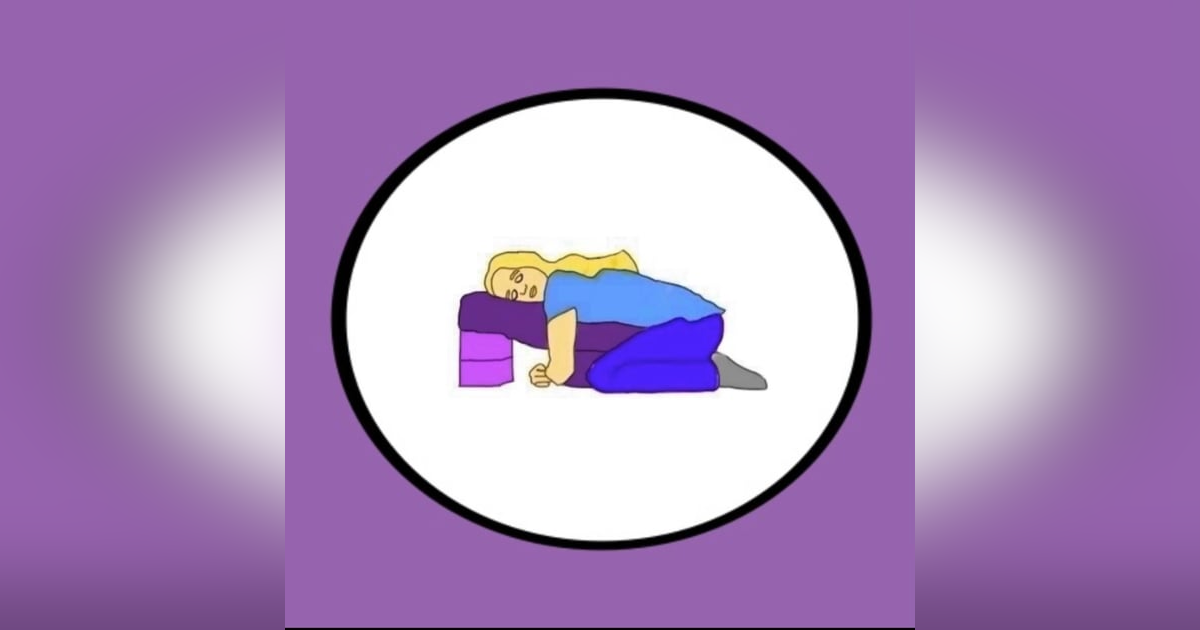 Rest in Child's pose Rest in Child's pose