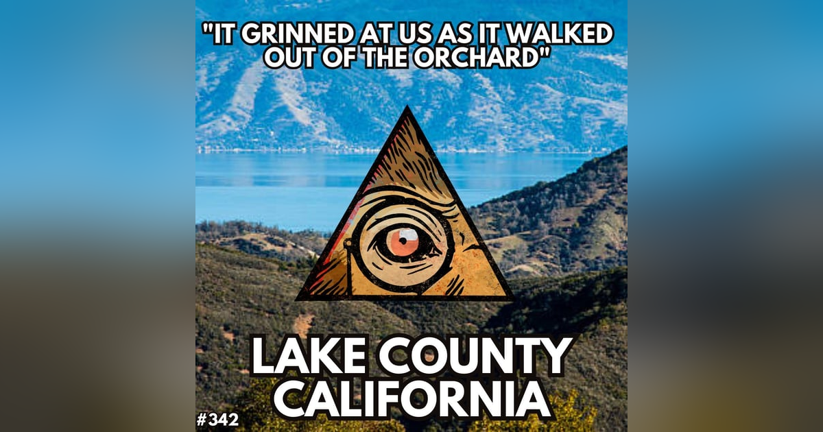 "It Grinned at Us as It Walked out of the Orchard" "It Grinned at Us as It Walked out of the Orchard"