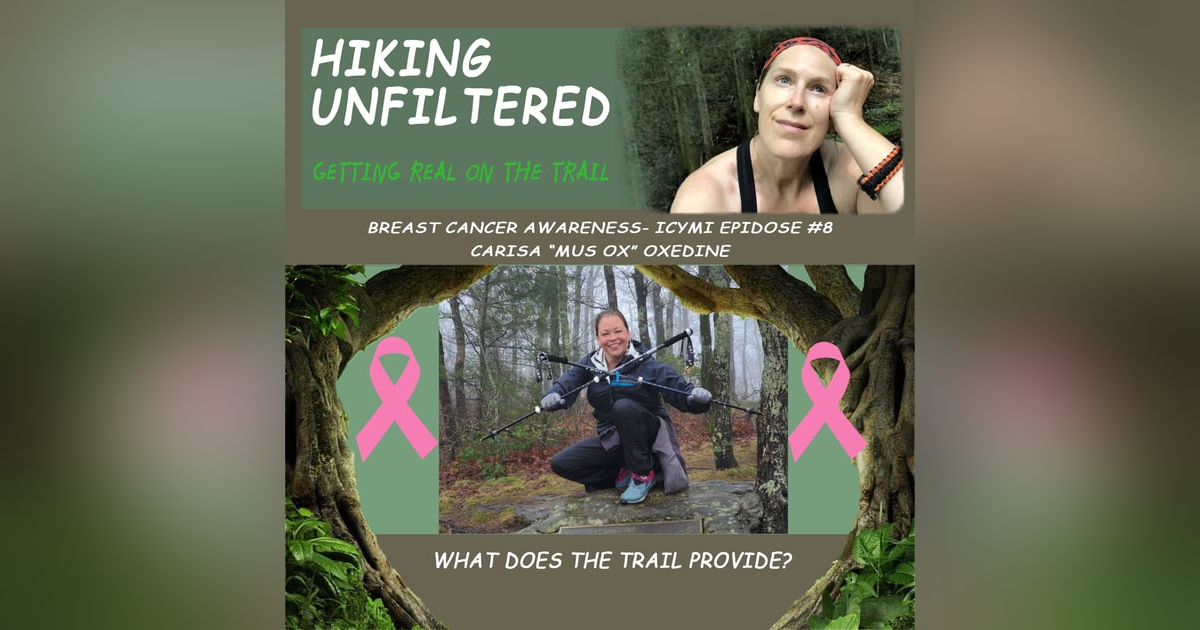 Breast Cancer Awareness ICYMI - Mus Ox - "What does the trail provide?" Breast Cancer Awareness ICYMI - Mus Ox - "What does the trail provide?"