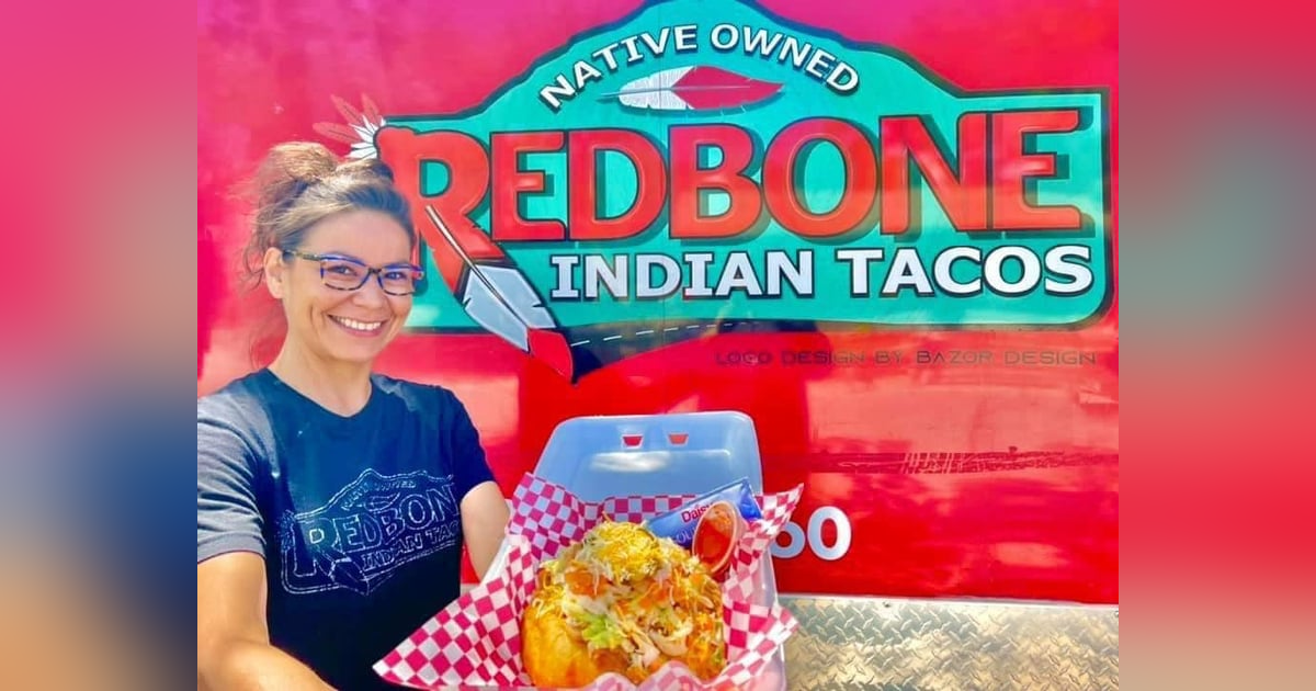Redbone Indian Tacos - Medicine Park, Oklahoma Redbone Indian Tacos - Medicine Park, Oklahoma