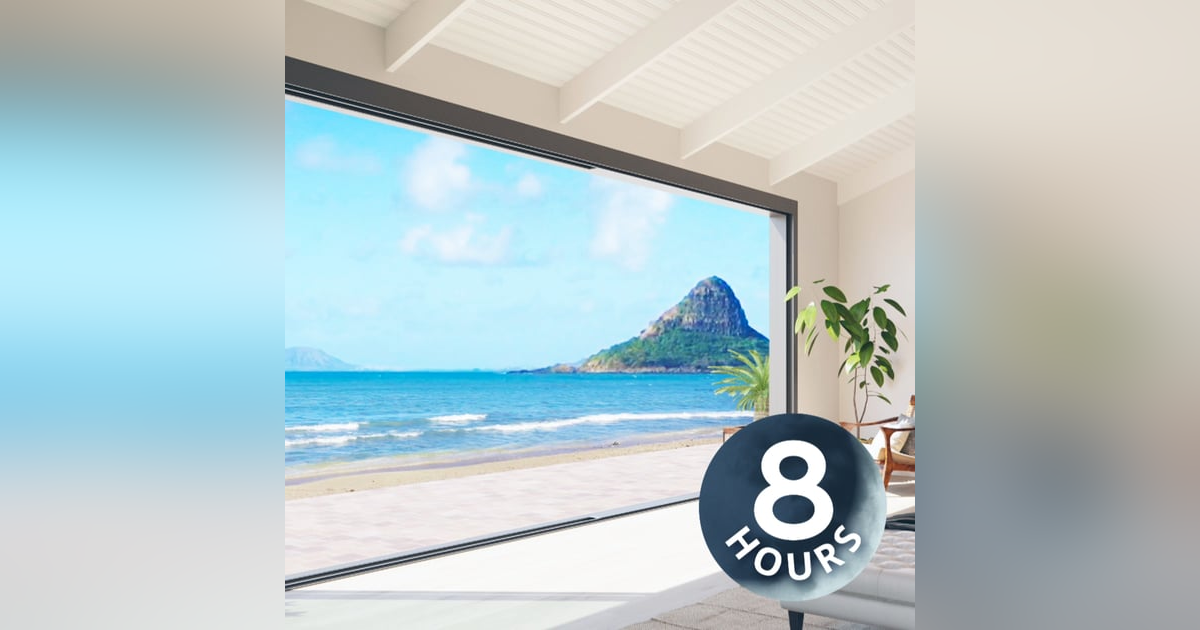 Ocean Wave Sounds for Relaxation & Stress Relief | Luxury Oceanside Beach House 8 Hours Ocean Wave Sounds for Relaxation & Stress Relief | Luxury Oceanside Beach House 8 Hours