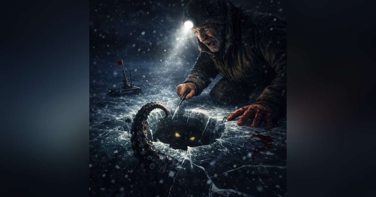 On The Ice: Fishing Horror Story - A Monster Beneath the Frozen Lake! On The Ice: Fishing Horror Story - A Monster Beneath the Frozen Lake!