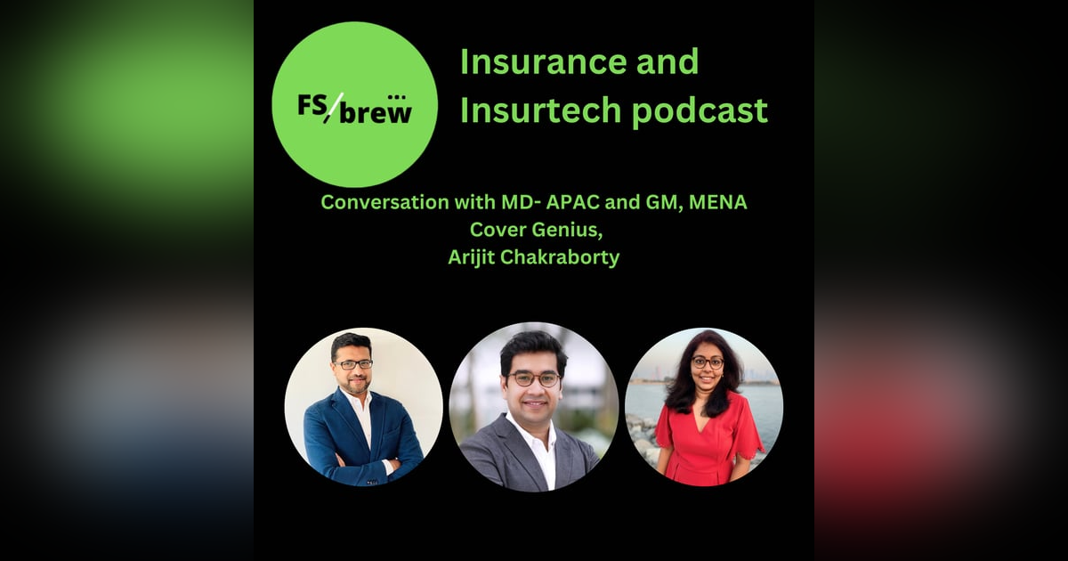 46: π Dive into embedded insurance with Arijit Chakraborty, Managing Director APAC at CoverGenius 46: π Dive into embedded insurance with Arijit Chakraborty, Managing Director APAC at CoverGenius