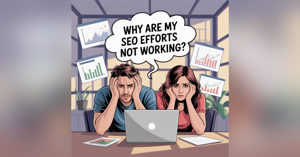 Why Are My SEO Efforts Not Working? (SEO Masterclass with Favour Obasi-ike) Why Are My SEO Efforts Not Working? (SEO Masterclass with Favour Obasi-ike)