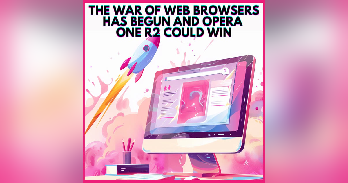 #25. THE WAR OF WEB BROWSERS HAS BEGUN AND OPERA ONE R2 COULD WIN #25. THE WAR OF WEB BROWSERS HAS BEGUN AND OPERA ONE R2 COULD WIN