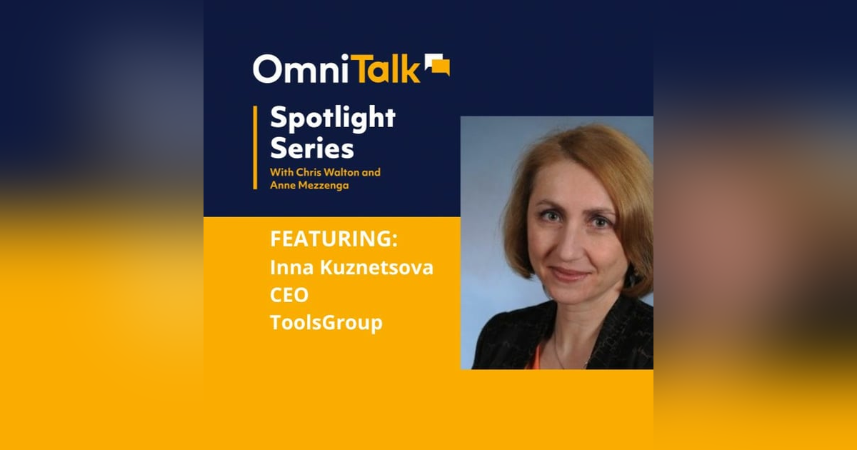 Spotlight Series | Closing The Forecasting & Allocation Gap With ToolsGroup CEO Inna Kuznetsova Spotlight Series | Closing The Forecasting & Allocation Gap With ToolsGroup CEO Inna Kuznetsova