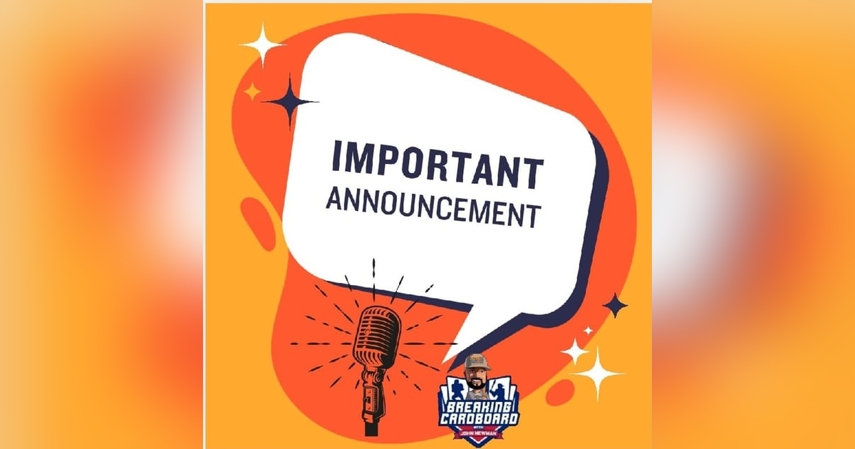 A Quick Special Announcement: Your attention requested A Quick Special Announcement: Your attention requested