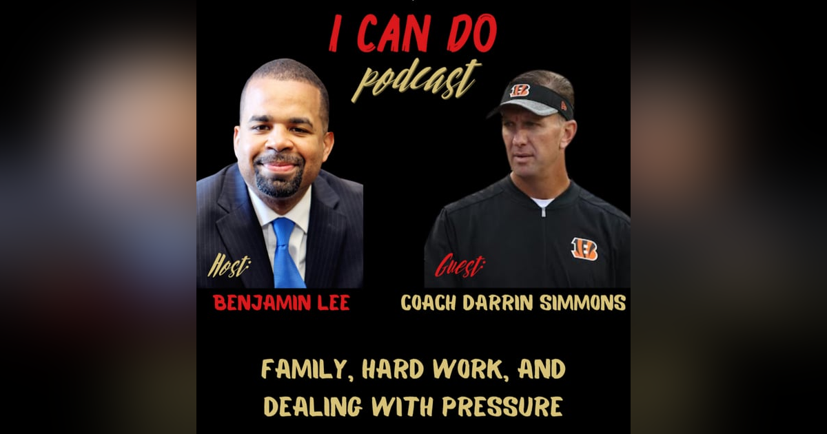 E333 Repost: NFL Cincinnati Bengals Special Teams Coach Darrin Simmons E333 Repost: NFL Cincinnati Bengals Special Teams Coach Darrin Simmons