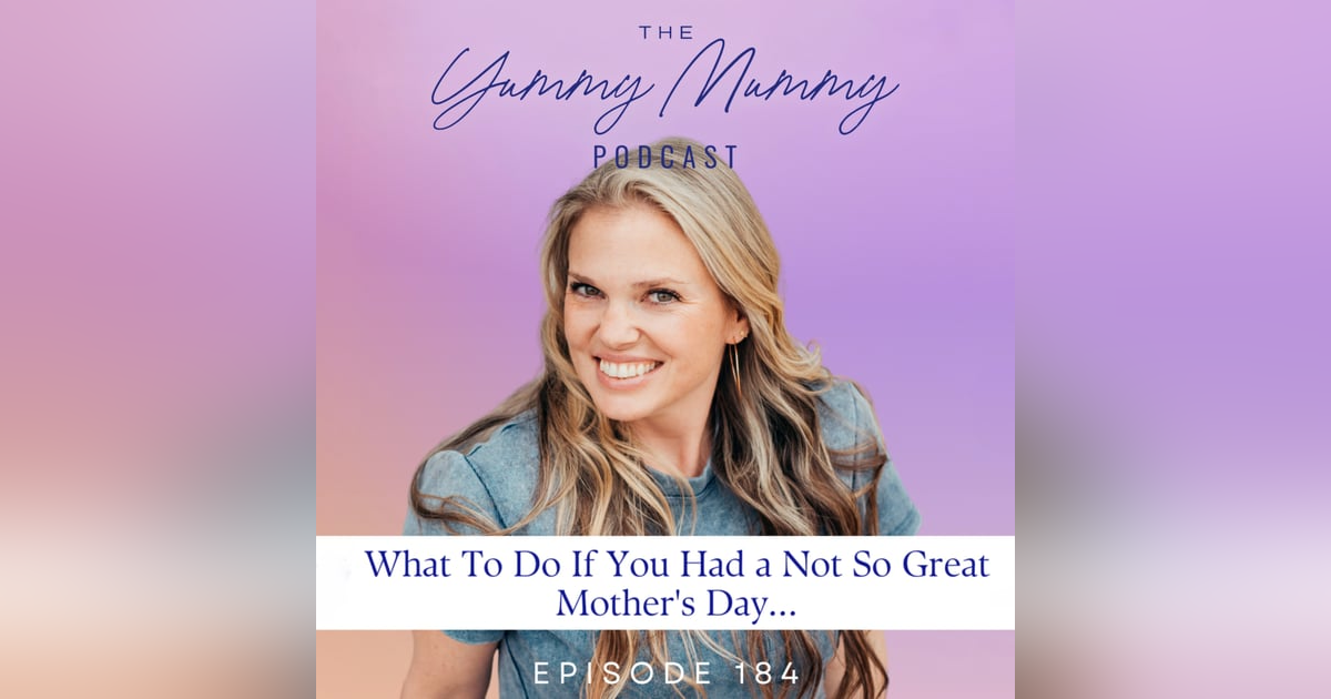 What To Do If You Had a Not So Great Mother's Day... What To Do If You Had a Not So Great Mother's Day...