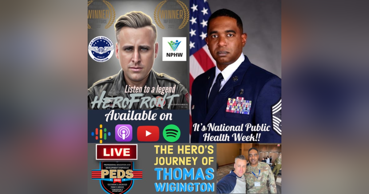 It’s National Public Health Week! w/PH Career Field Manager, CMSgt Thomas “TJ” Wigington It’s National Public Health Week! w/PH Career Field Manager, CMSgt Thomas “TJ” Wigington