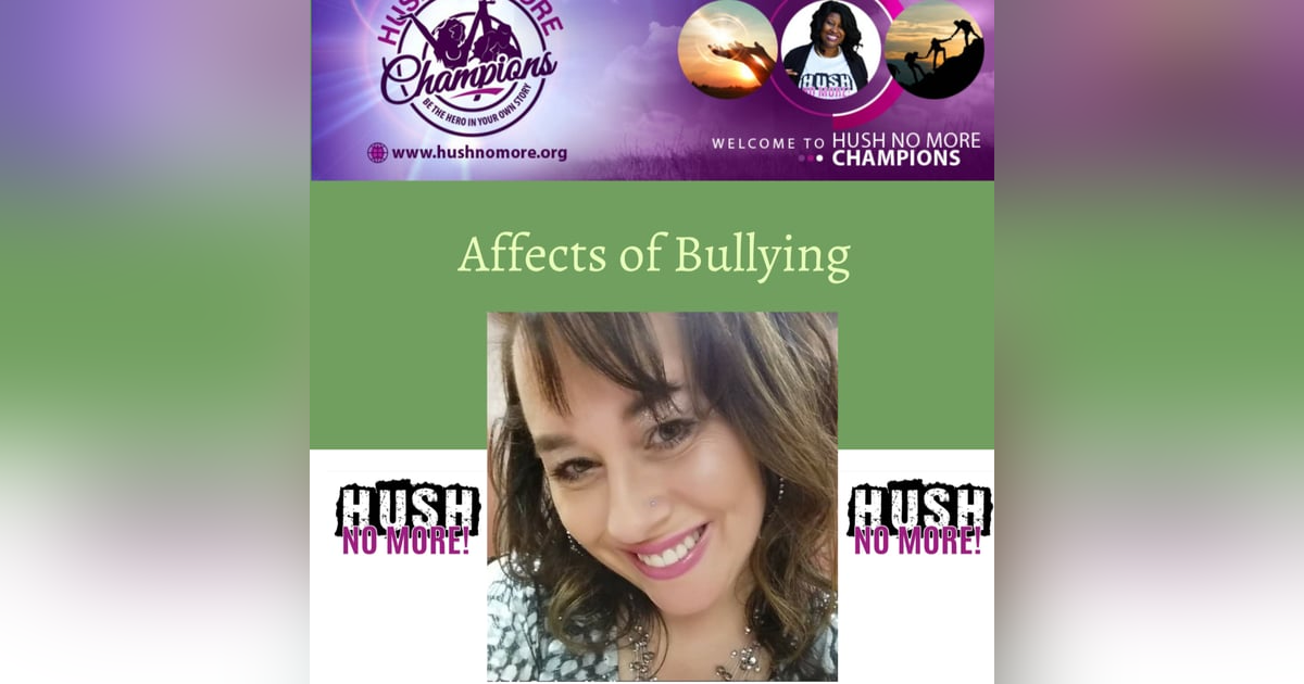 Affects of Bullying w/ Heide Voglis Affects of Bullying w/ Heide Voglis