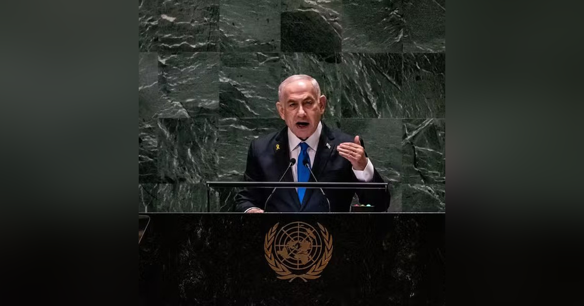Na ONU, Netanyahu diz que Israel continuará ataques até rendição total do Hamas e libertação de reféns Na ONU, Netanyahu diz que Israel continuará ataques até rendição total do Hamas e libertação de reféns