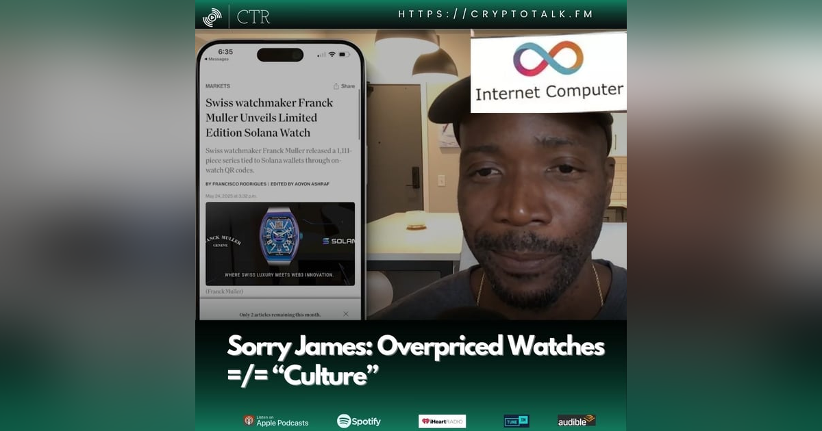 Sorry James: Overpriced Watches Have Nothing To Do With “Culture” Sorry James: Overpriced Watches Have Nothing To Do With “Culture”