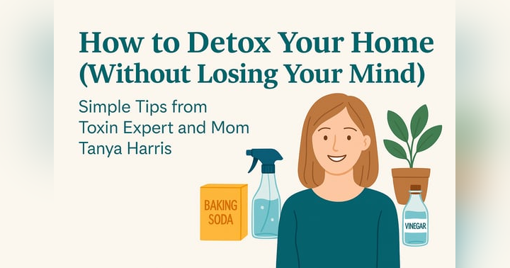 image for How to Detox Your Home (Without Losing Your Mind): Simple Tips from Toxin Expert and Mom Tanya Harris