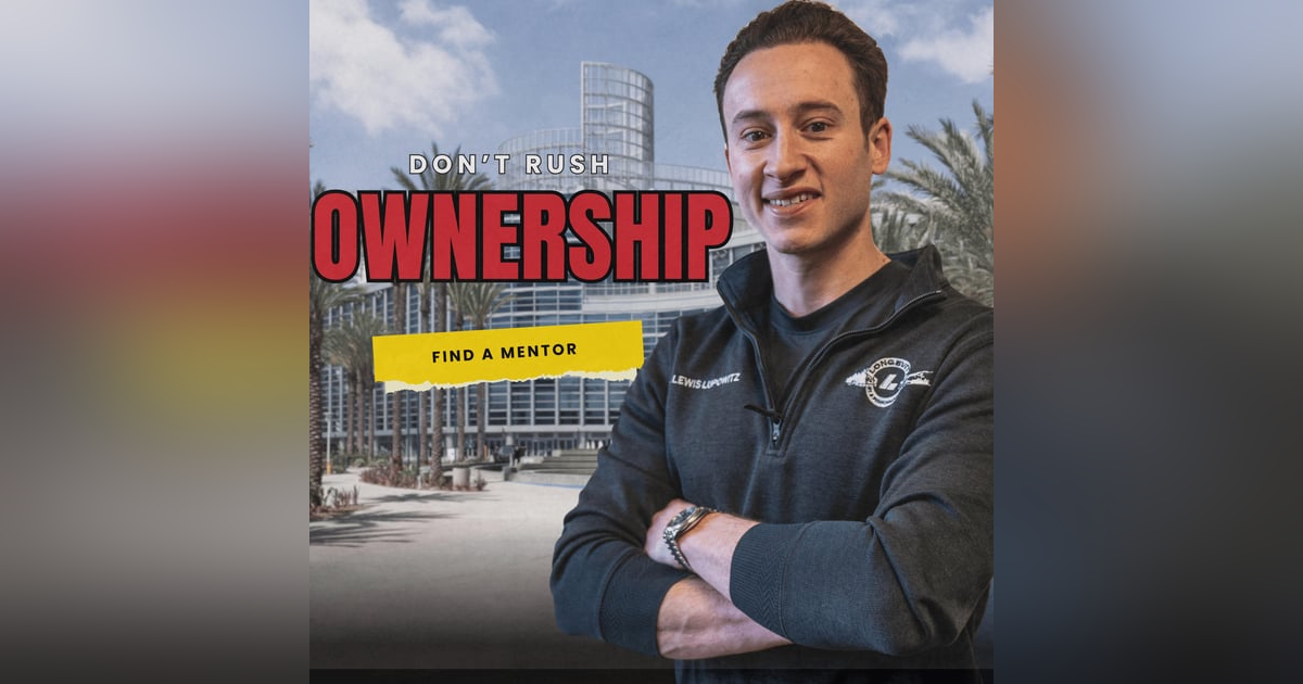 You Don’t Need an LLC. You Need a Mentor. You Don’t Need an LLC. You Need a Mentor.