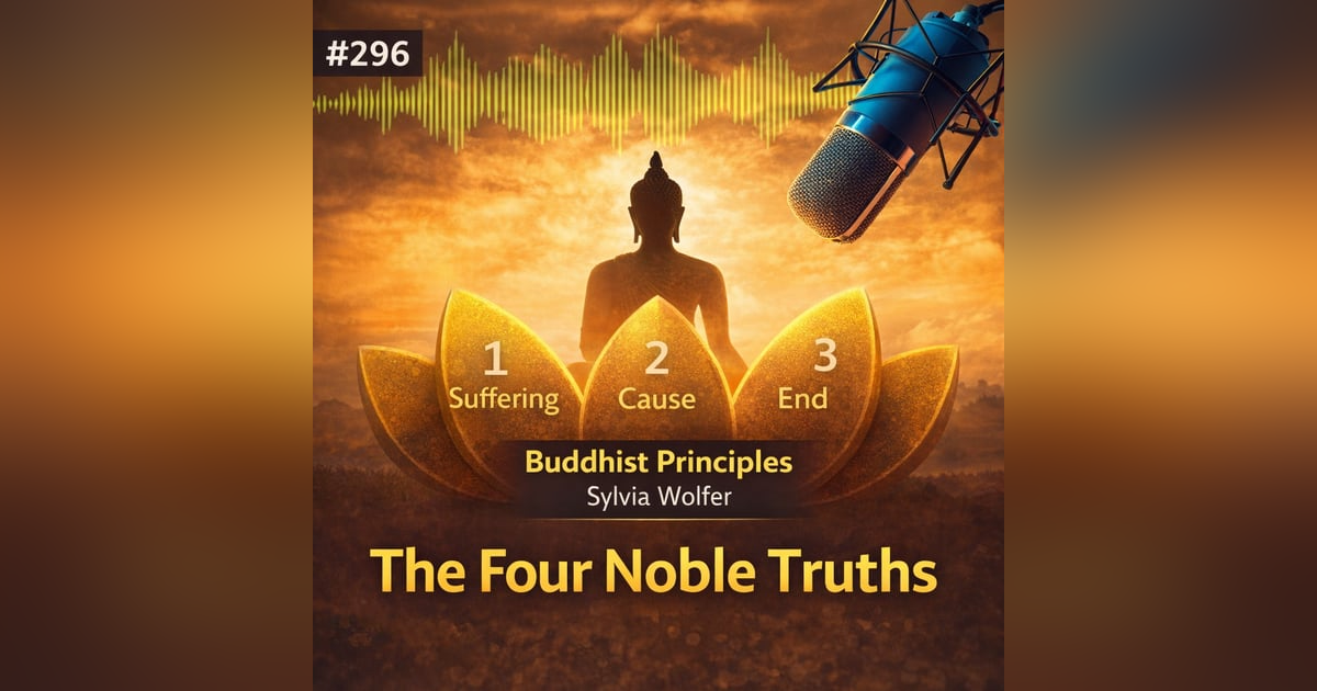 #296 The Four Noble Truths - Introduction to Buddhist Principles (Sylvia Wolfer) #296 The Four Noble Truths - Introduction to Buddhist Principles (Sylvia Wolfer)