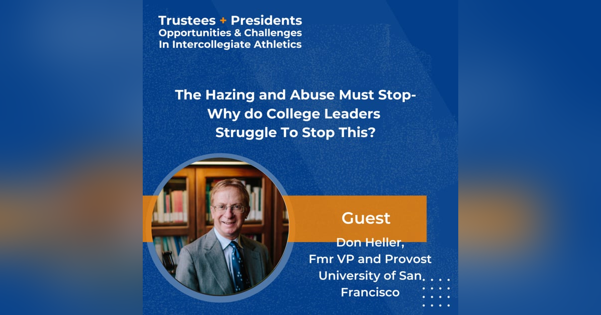 The Hazing and Abuse Must Stop-Why Do College Leaders Struggle To Stop This? The Hazing and Abuse Must Stop-Why Do College Leaders Struggle To Stop This?