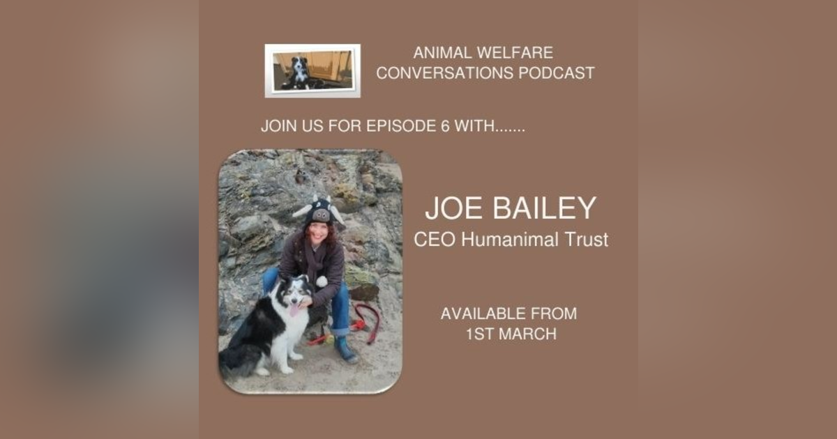 Episode 6 - Joe Bailey -The Humanimal Trust Episode 6 - Joe Bailey -The Humanimal Trust
