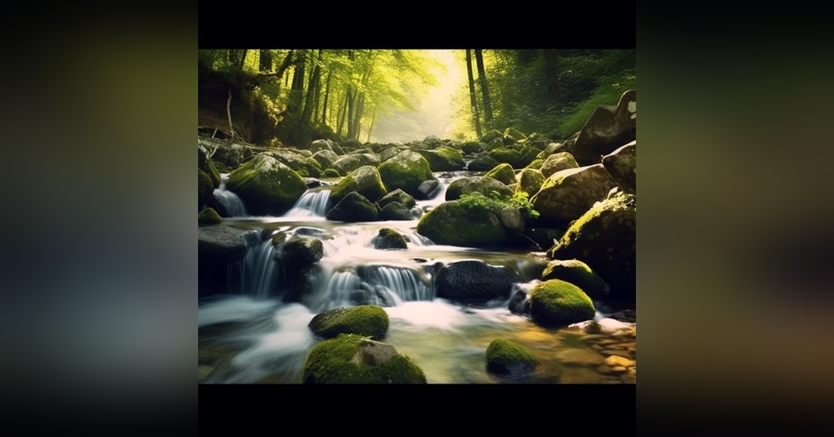 Calming Water Stream and Rock Small Waterfall and River (8 hours) White Noise for sleeping Calming Water Stream and Rock Small Waterfall and River (8 hours) White Noise for sleeping
