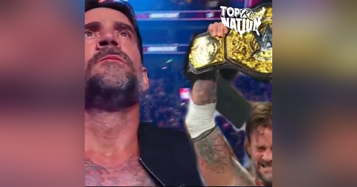 CM Punk Wins World Title, AEW Blood and Guts Build CM Punk Wins World Title, AEW Blood and Guts Build