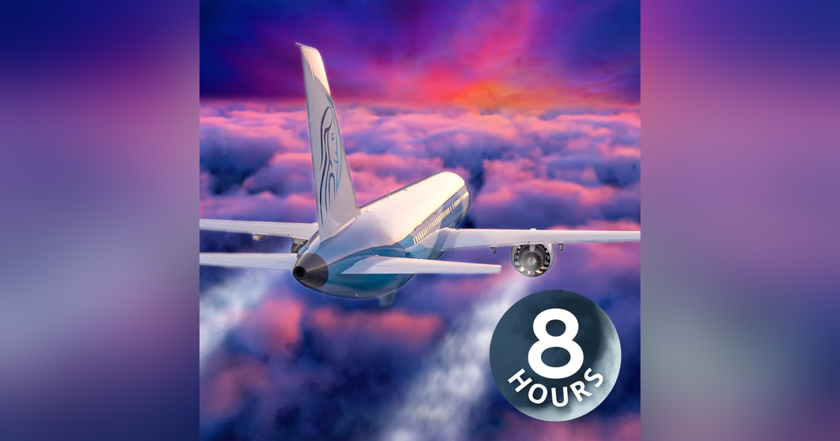 Goodnight Flight Through Gorgeous Sunset! | 8 Hour Airplane Sounds for Sleeping Goodnight Flight Through Gorgeous Sunset! | 8 Hour Airplane Sounds for Sleeping