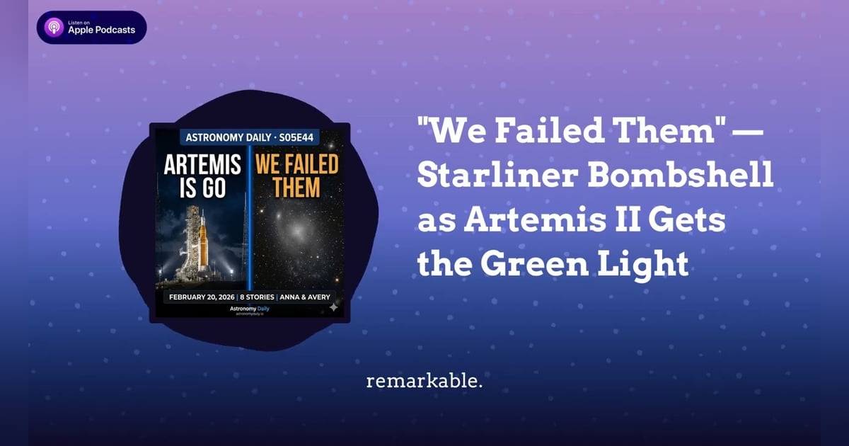”We Failed Them” — Starliner Bombshell as Artemis II Gets the Green Light ”We Failed Them” — Starliner Bombshell as Artemis II Gets the Green Light