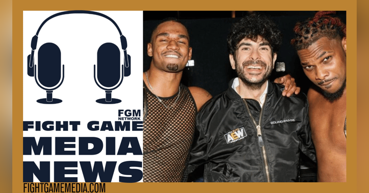 image for Private Party winning the AEW World Tag Team titles from the Young Bucks is Match of the Week