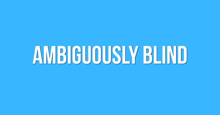 image for Ambiguously Blind