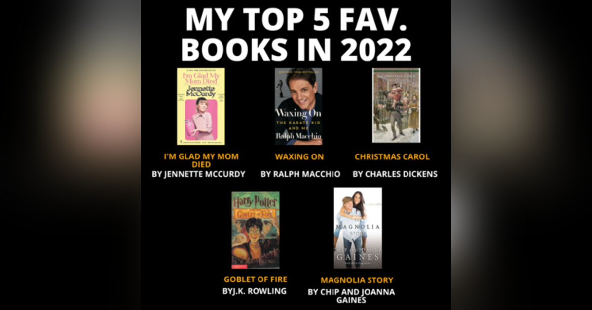 36. My Top 5 Favorite Books in 2022 36. My Top 5 Favorite Books in 2022