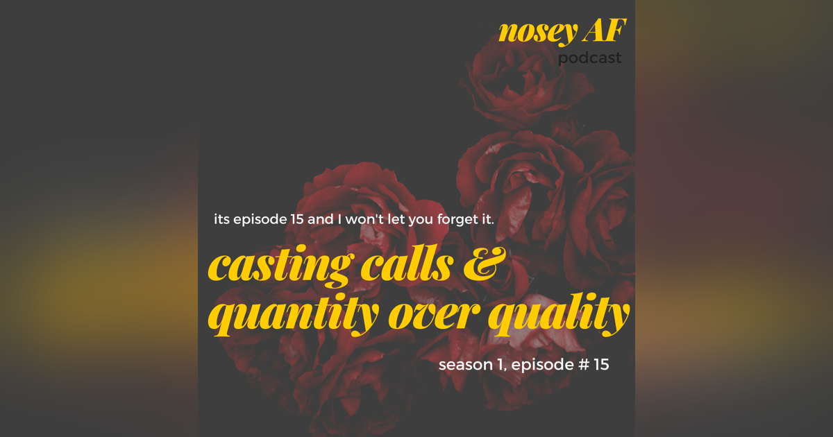 015 Quality over Quantity, Baby its Episode 15 015 Quality over Quantity, Baby its Episode 15