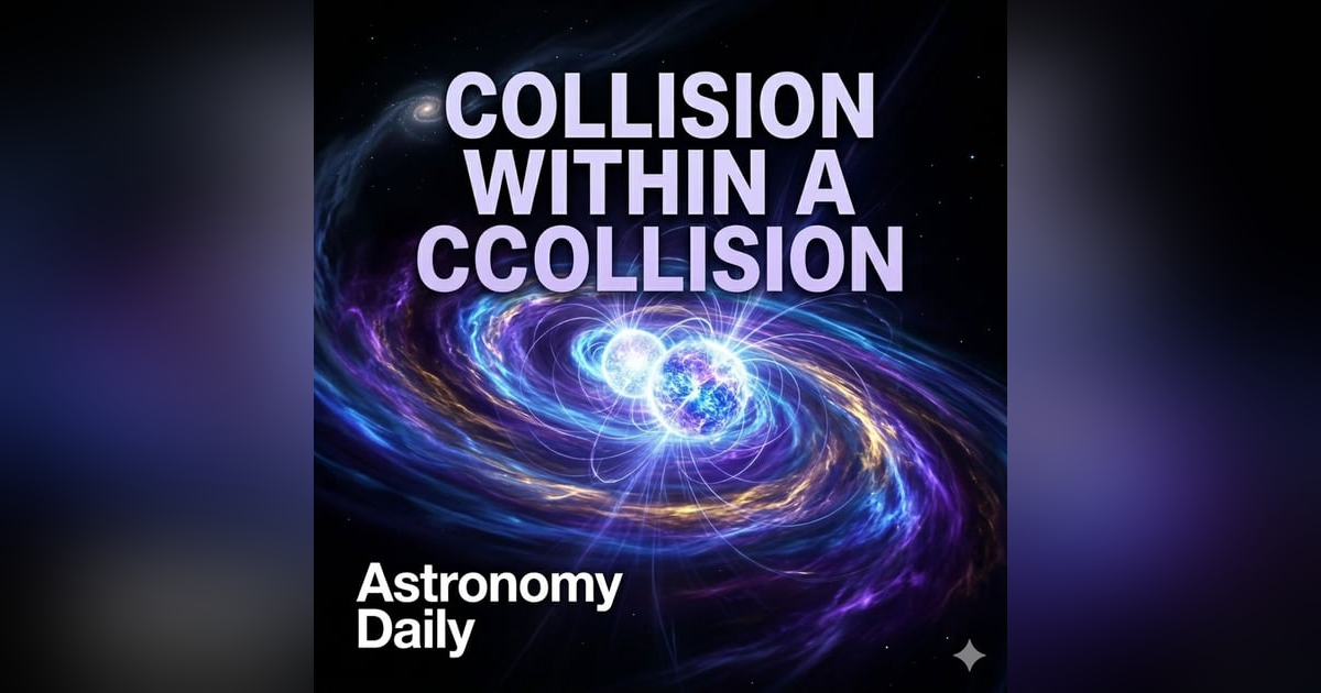 Gold From a Galactic Collision — Neutron Star Crash Stuns Astronomers | Astronomy Daily S05E60 Gold From a Galactic Collision — Neutron Star Crash Stuns Astronomers | Astronomy Daily S05E60