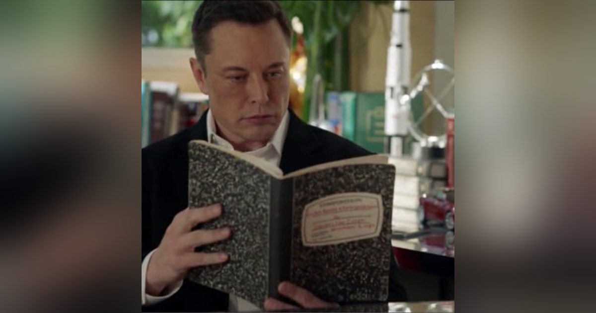 Elon Musk reads books: What makes him tick ? Elon Musk reads books: What makes him tick ?