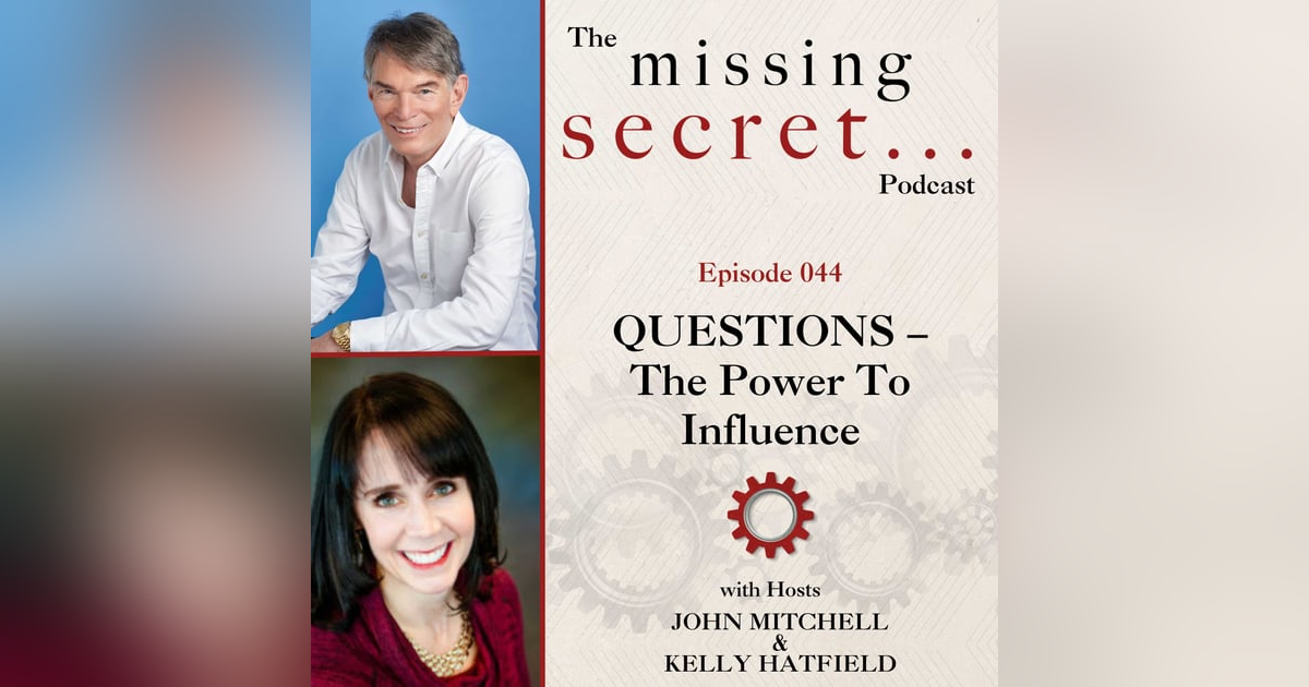 QUESTIONS – The Power To Influence (Encore) QUESTIONS – The Power To Influence (Encore)