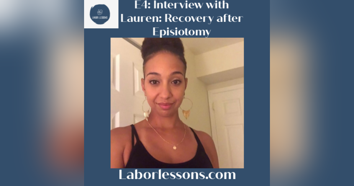 E4 Lauren: Physical Recovery after an Episiotomy- tearing vs. episiotomy, padsicles, difficulty urinating after birth E4 Lauren: Physical Recovery after an Episiotomy- tearing vs. episiotomy, padsicles, difficulty urinating after birth