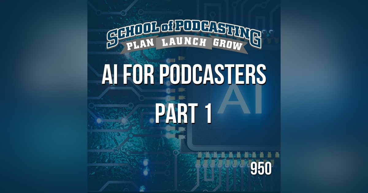 AI For Podcasters (Part I) 26 Resources AI For Podcasters (Part I) 26 Resources