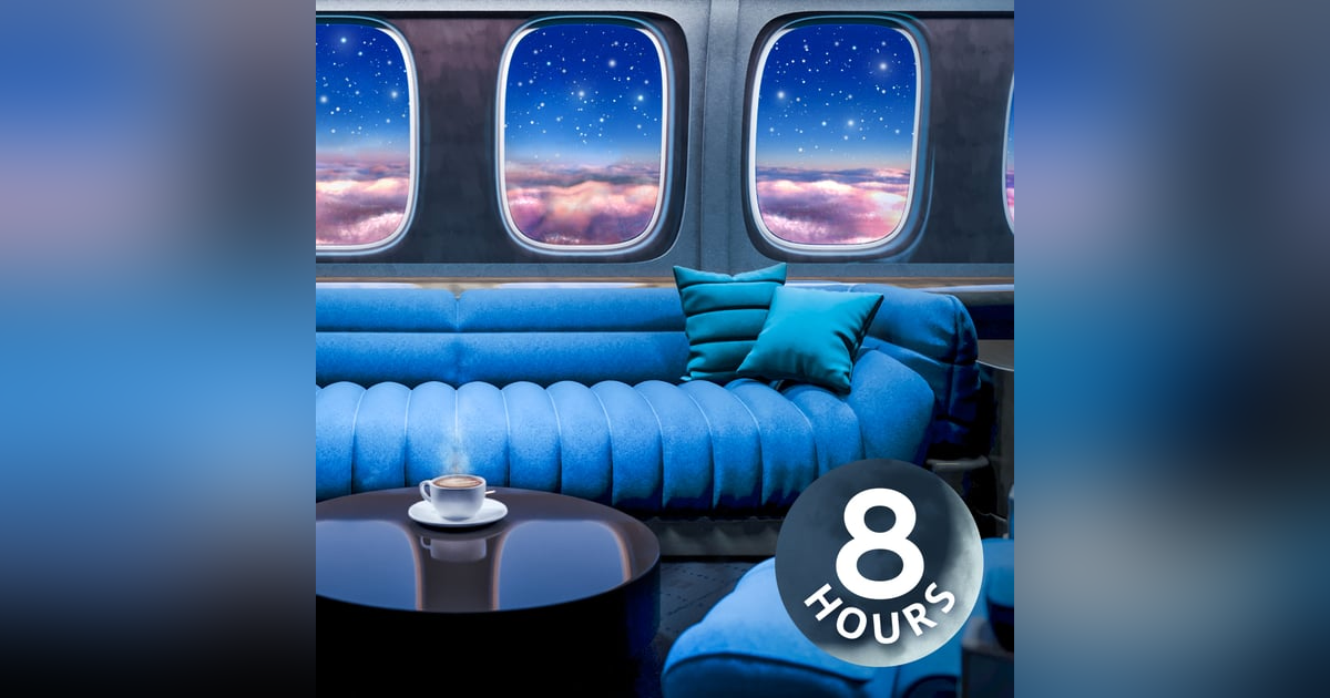 Luxury Private Jet Airplane Sounds for Sleeping | 8 Hours Luxury Private Jet Airplane Sounds for Sleeping | 8 Hours