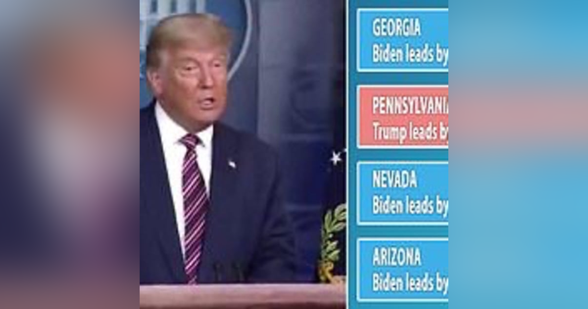 Trump’s new conspiracy theory. Trump’s new conspiracy theory.