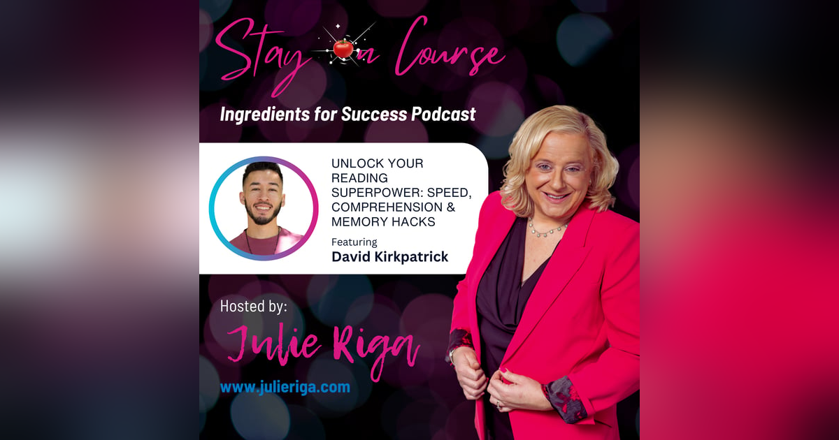 Unlock Your Reading Superpower: Speed, Comprehension & Memory Hacks with David! Unlock Your Reading Superpower: Speed, Comprehension & Memory Hacks with David!