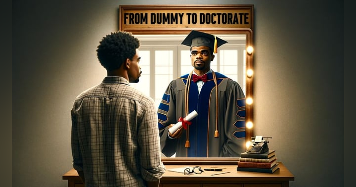 image for From “Dummy” to Doctorate: How One Man Defied the Odds