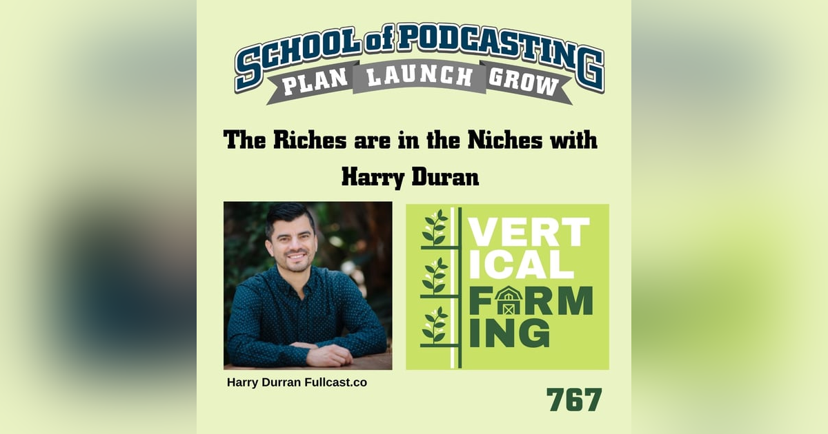 The Riches are in the Niches With Harry Duran The Riches are in the Niches With Harry Duran