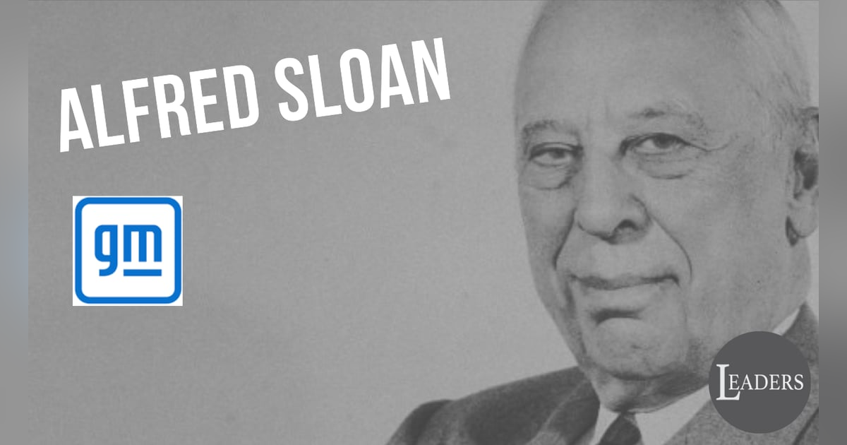 Alfred Sloan Alfred Sloan