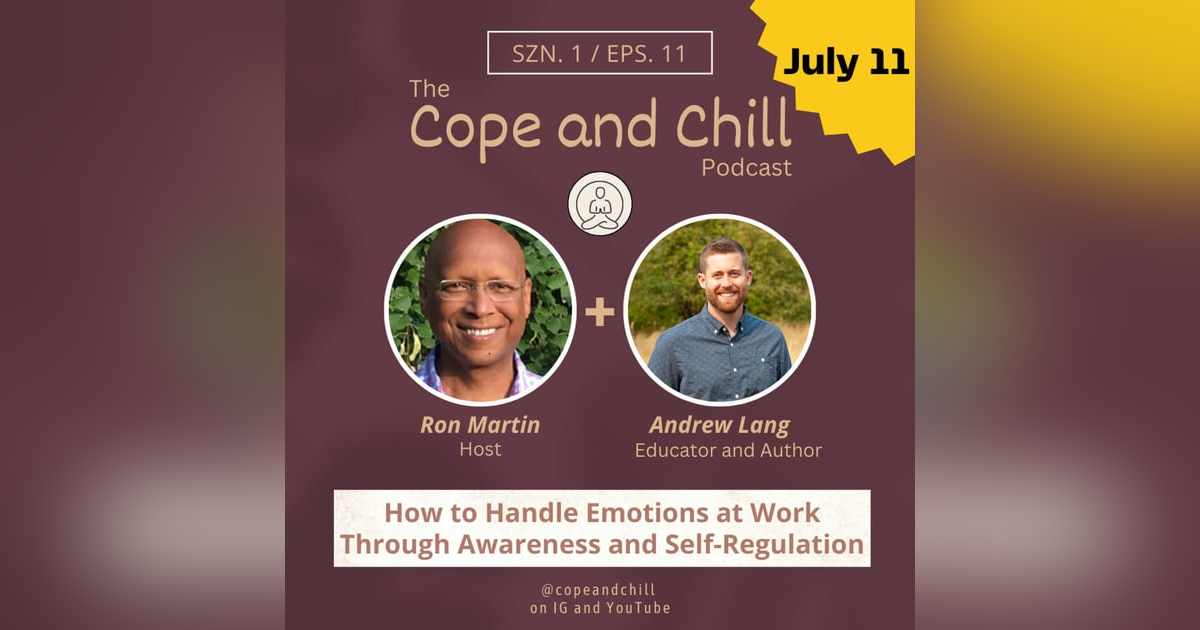 How to Handle Emotions at Work With Self-Awareness and Self-Regulation with Educator and Author, Andrew Lang How to Handle Emotions at Work With Self-Awareness and Self-Regulation with Educator and Author, Andrew Lang