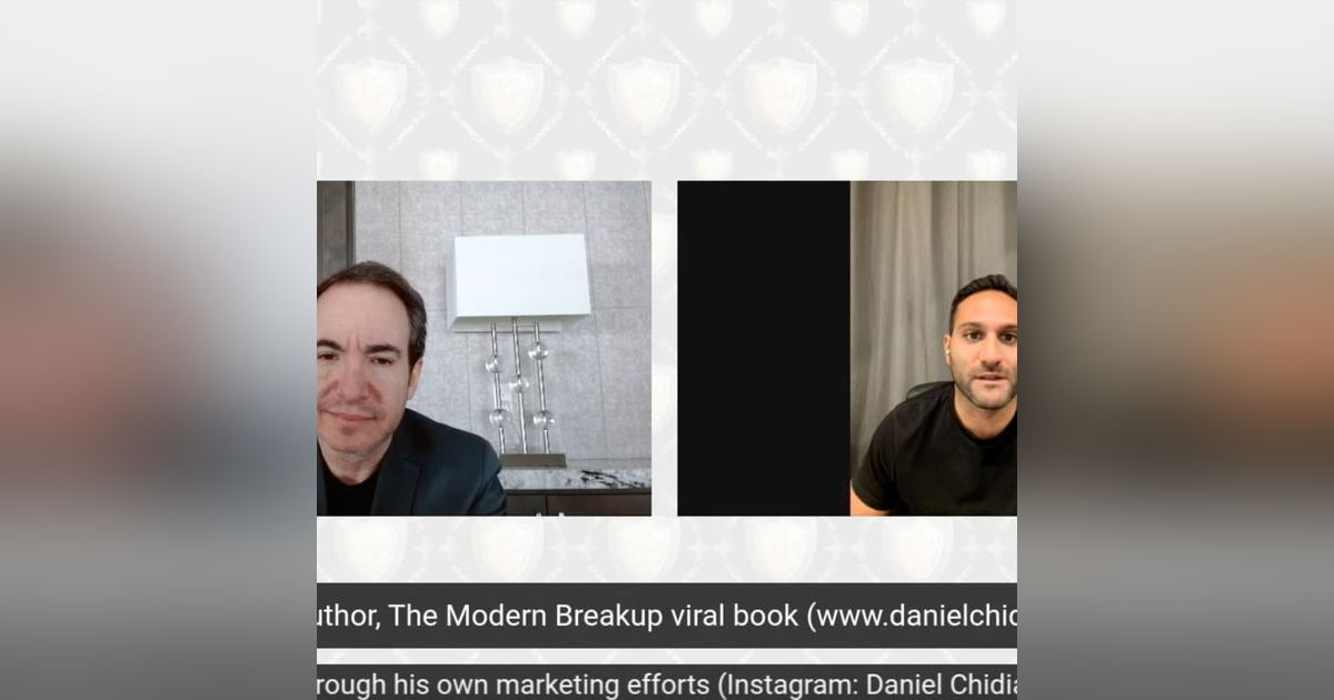 Daniel Chidiac, Author The Modern Breakup viral book Daniel Chidiac, Author The Modern Breakup viral book